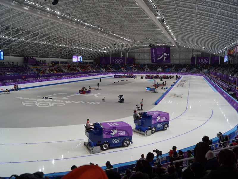 평창 2018 동계올림픽 스케이팅 경기장
