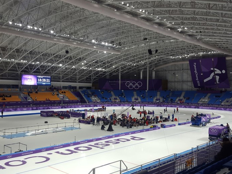 평창 2018 동계올림픽 스케이팅 경기장